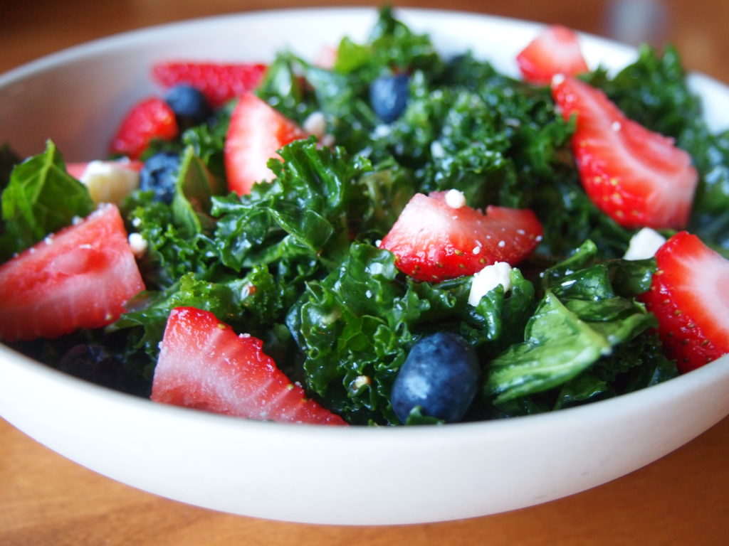 Kale Berry Salad