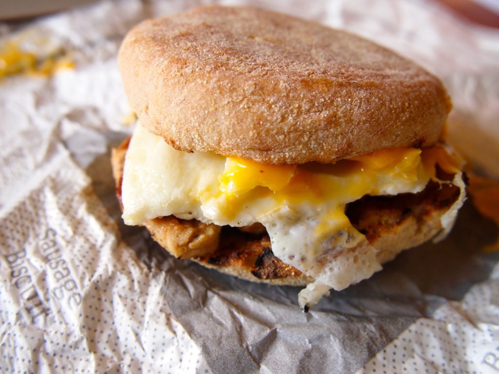 CFA Breakfast Sandwich