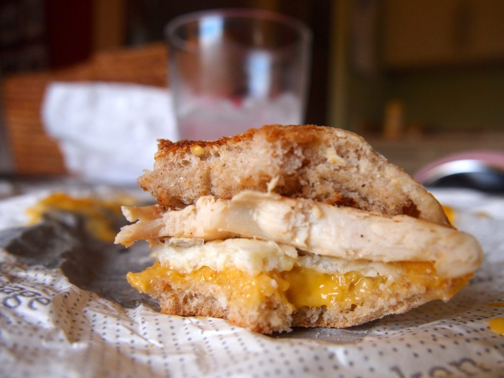 CFA Breakfast Sandwich